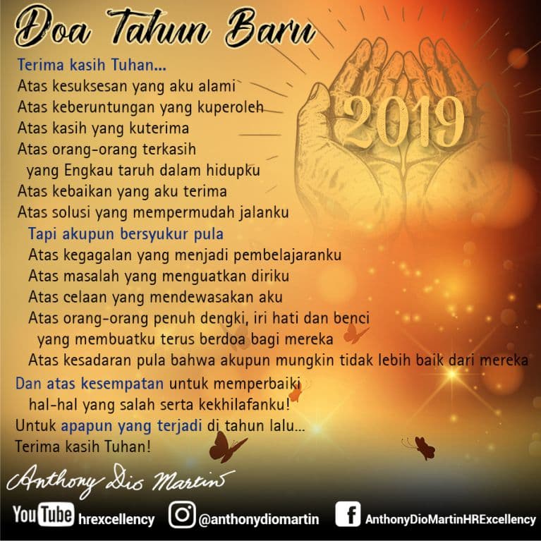 Doa Tahun 2019