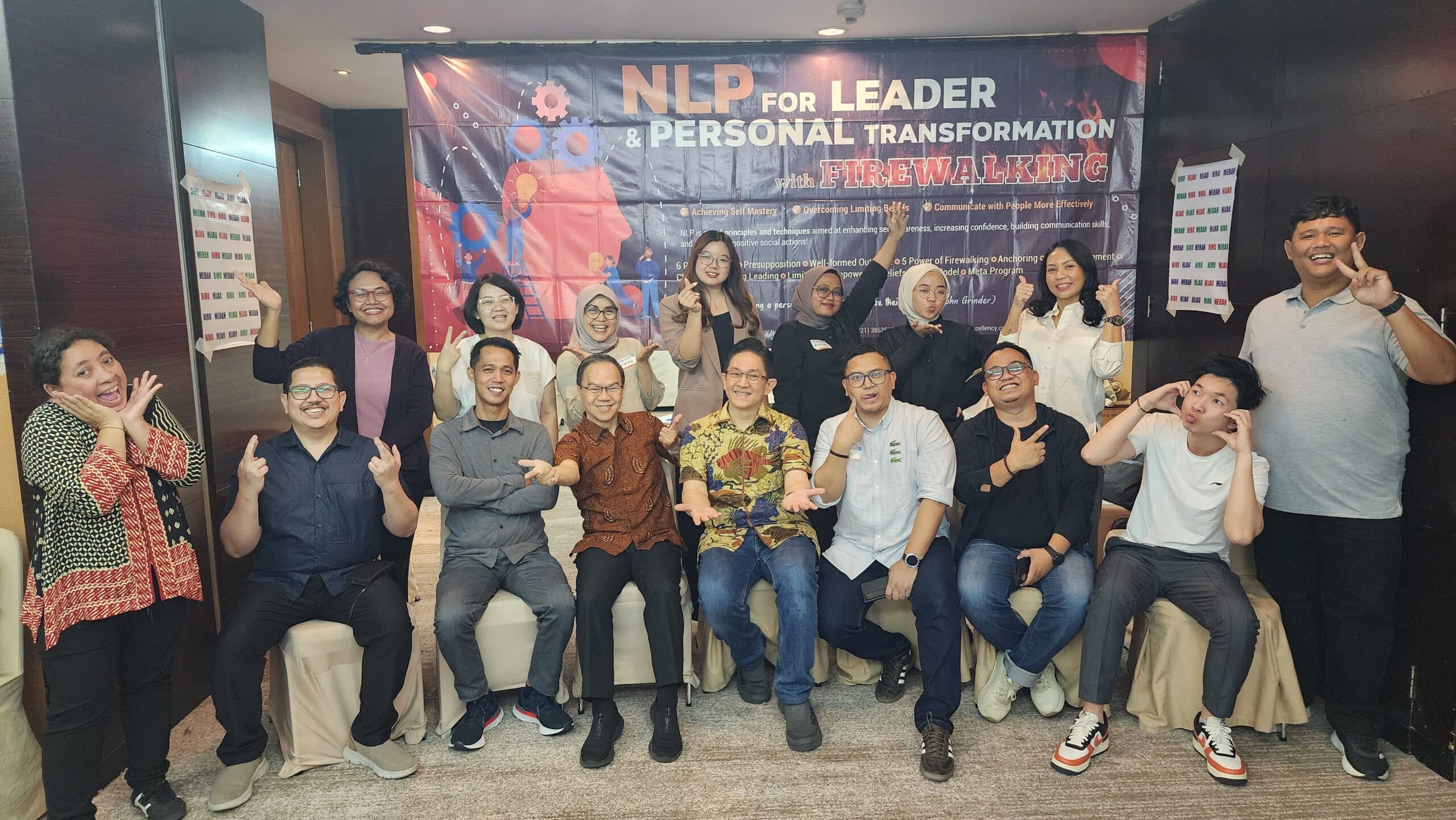 "NLP For Leader With Firewalking”,Public Workshop HR Excellency, Hotel Santika Premiere Slipi Jakarta, 21-22 September 2026