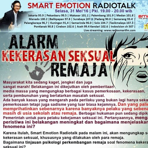 Alarm Kekerasan Seksual Remaja