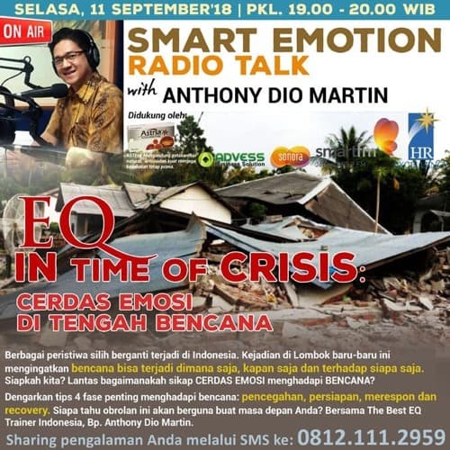 "EQ In Time of Crisis: CERDAS EMOSI DI TENGAH BENCANA."