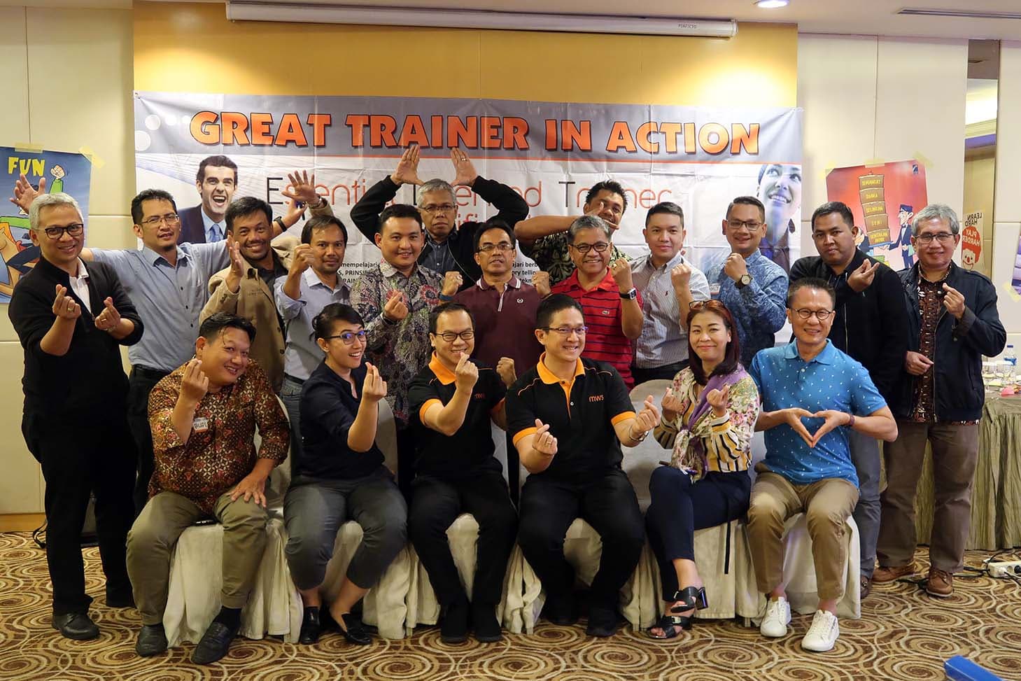 "GREAT TRAINER IN ACTION" MWS International-Indonesia, 5-8 Agustus 2019, All Sedayu Hotel, MOI -Jakarta.