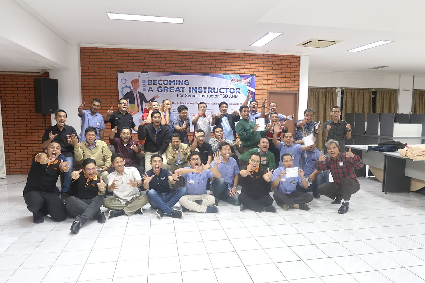 Becoming a Great Instructor Technical Service Division Main Dealer, PT. Astra Honda Motor, 27-28 November 2019 di Royal Safari Garden Resort-Puncak.