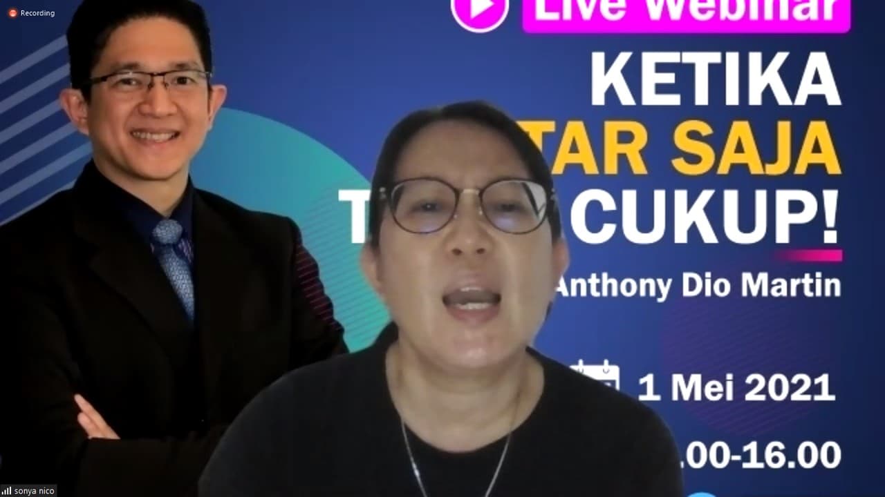 “Ketika Pintar Saja Tidak Cukup”, BHK Kemakmuran, 1 Mei 2021