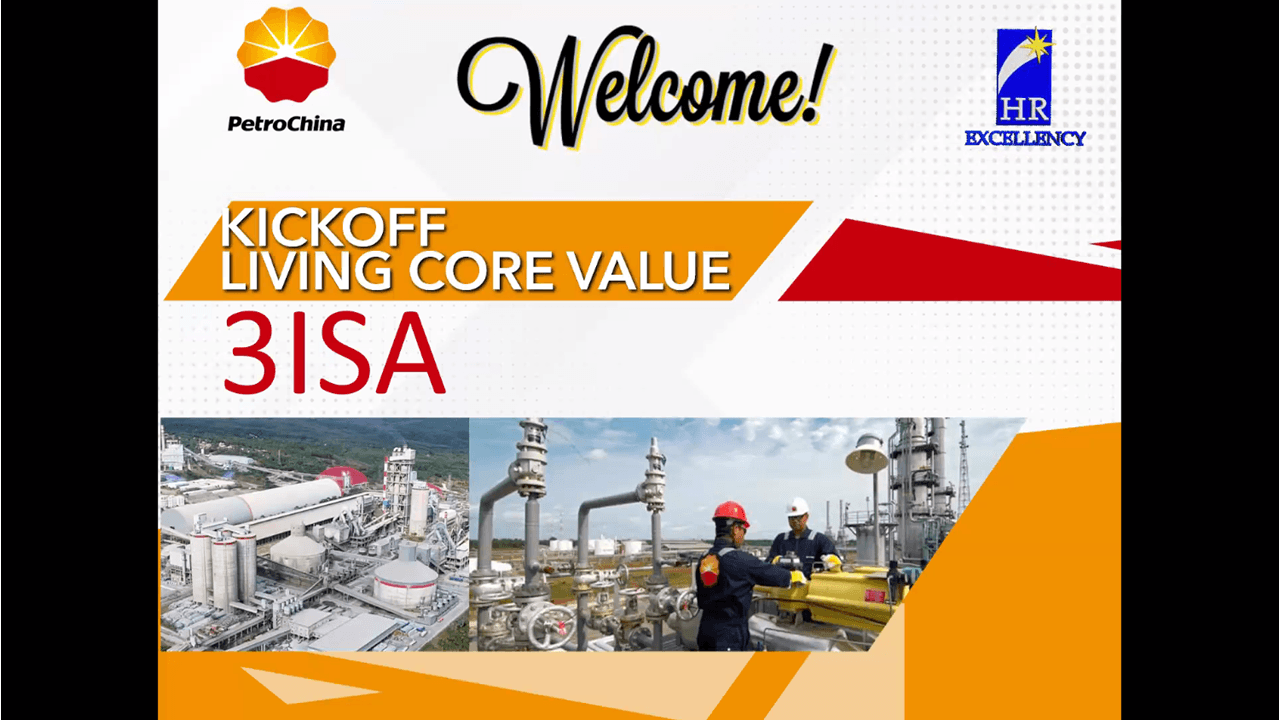 "Kick Off Living Core Value 3ISA”, Petro China, Online - 20 September 2024