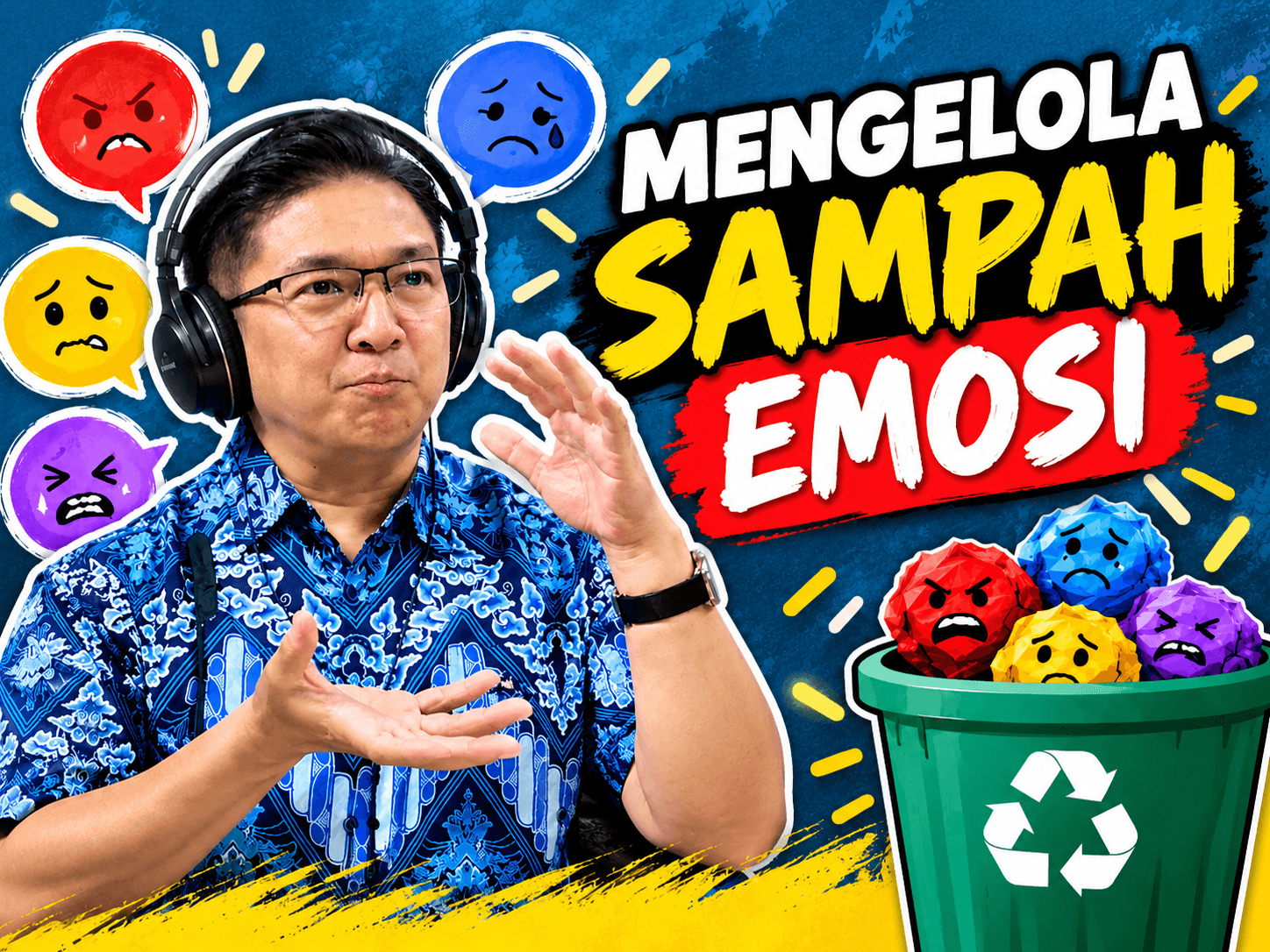 Kamu Bukan Baik-Baik Aja, Kamu Cuma Jago Numpuk Emosi. 👀