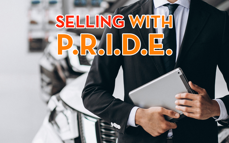 Selling with P.R.I.D.E.
