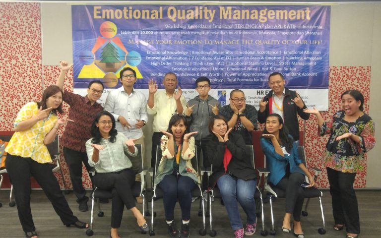 Emotional Quality Management Workshop Bank DBS, Jakarta 8-9 Mei 2017 di DBS Tower, Jakarta