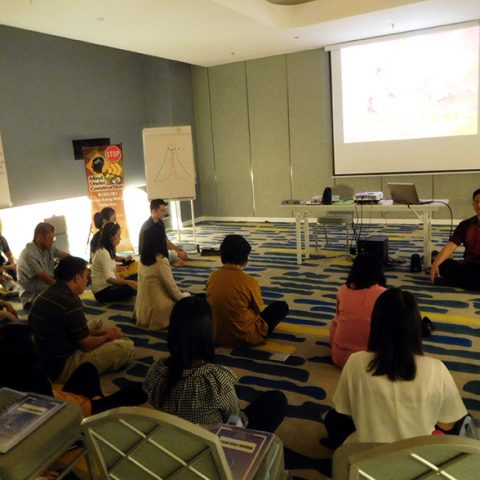Workshop 2 Hari “Stress Management with EQ” untuk Team Global Market Bank UOB, 22-23 Juli 2017 di Hotel Yello, Harmoni, Jakarta Pusat