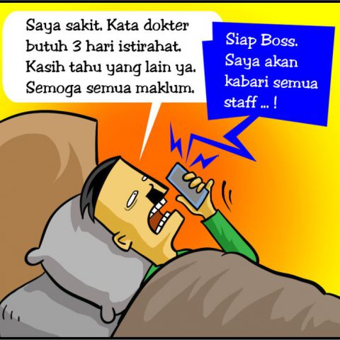 Boss Sakit !