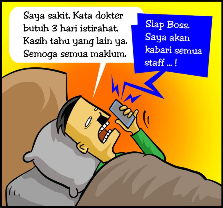 Boss Sakit !