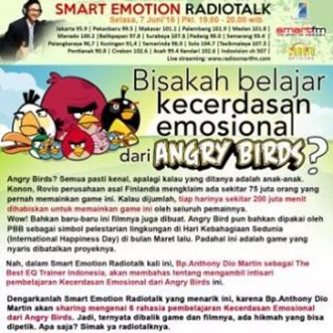 BELAJAR CERDAS EMOSI DARI ANGRY BIRDS