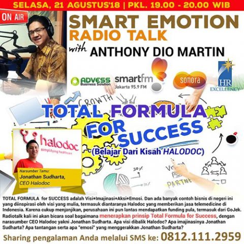 TOTAL FORMULA for SUCCESS (Belajar Dari Kisah HALODOC)
