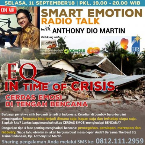 "EQ In Time of Crisis: CERDAS EMOSI DI TENGAH BENCANA."