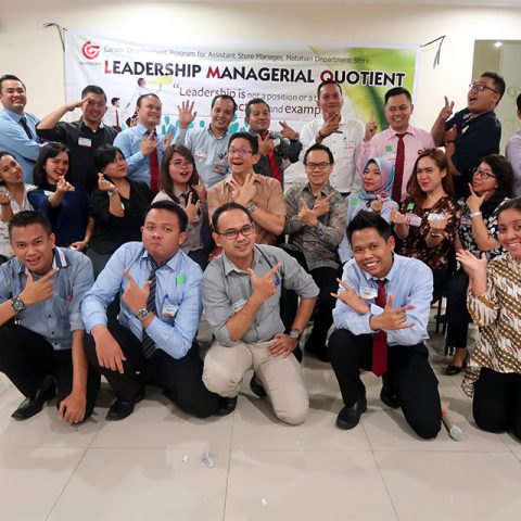 Leadership Managerial Quotient Workshop Matahari Department Store, Jakarta 17-18 Oktober 2018