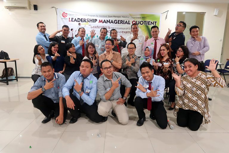 Leadership Managerial Quotient Workshop Matahari Department Store, Jakarta 17-18 Oktober 2018