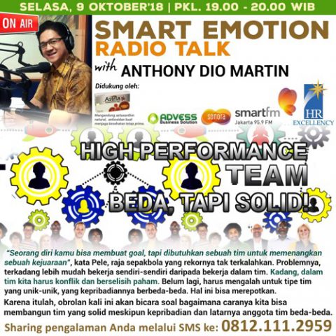 "HIGH PERFORMANCE TEAM: BEDA, TAPI SOLID!"