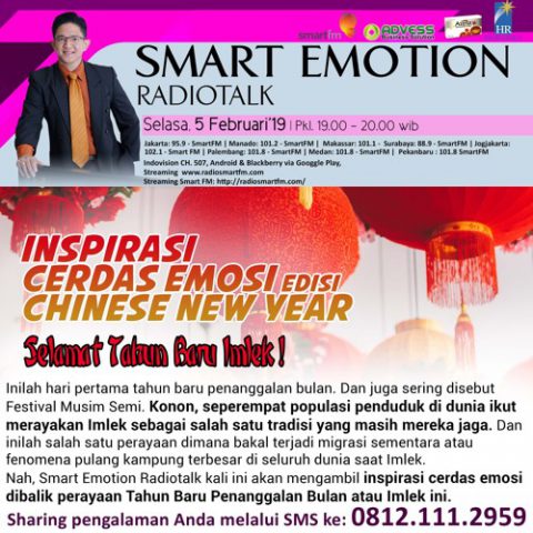 Inspirasi Cerdas Emosi edisi Chinese New Year 2019