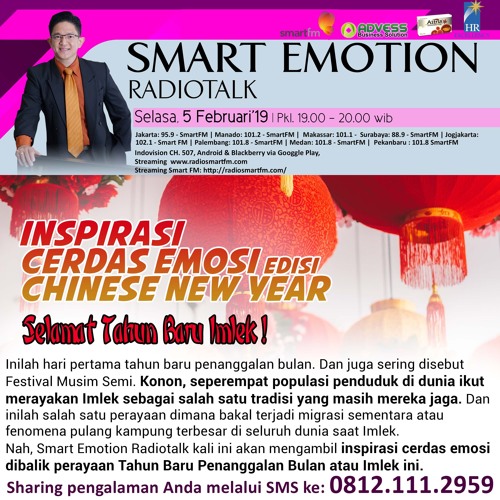 Inspirasi Cerdas Emosi edisi Chinese New Year 2019