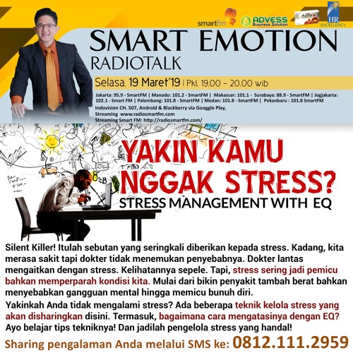 “Yakin kamu nggak stress?” Stress management with EQ