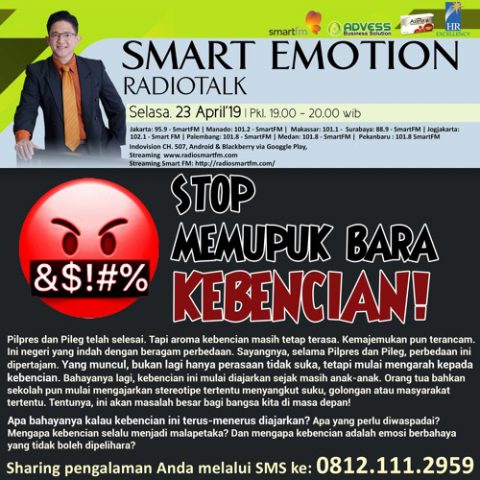 Stop Memupuk Bara Kebencian!