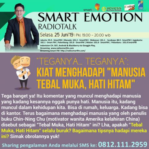 KIAT MENGHADAPI “MANUSIA TEBAL MUKA, HATI HITAM.