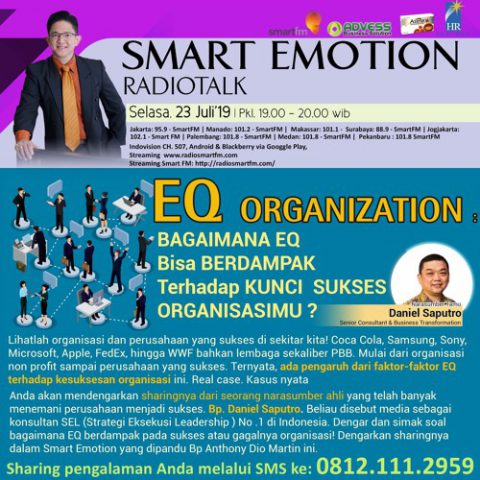 "EQ Organization" Bagaimana EQ Berdampak Trhdp Kunci Sukses Organisasimu?