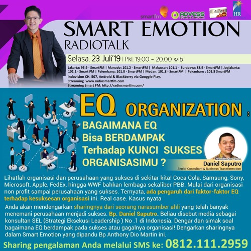 “EQ Organization” Bagaimana EQ Berdampak Trhdp Kunci Sukses Organisasimu?