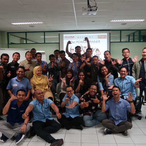 Program "THE POWER TRAINER" Astra Honda Motor (AHM), 15-17 Juli 2019. Honda Training Center - Jakarta.