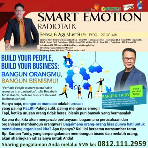 "Build Your People, Build Your Business" Bangun Orangmu, Bangun Bisnismu!