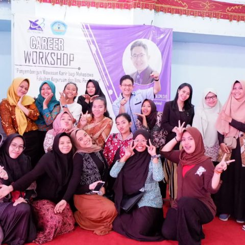 Career Workshop & Seminar Pengembangan Wawasan Karir Bagi Mahasiswa Fakultas Keguruan dan Ilmu Pendidikan, Universitas Lampung, 26 September 2019
