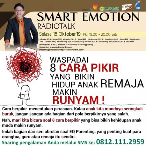 Waspadai 8 cara pikir yang bikin hidup anak remaja makin runyam !