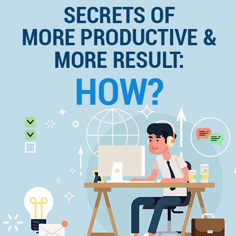 Secrets of More Productive & More Result: How? (Rahasia Menghasilkan Lebih Banyak)