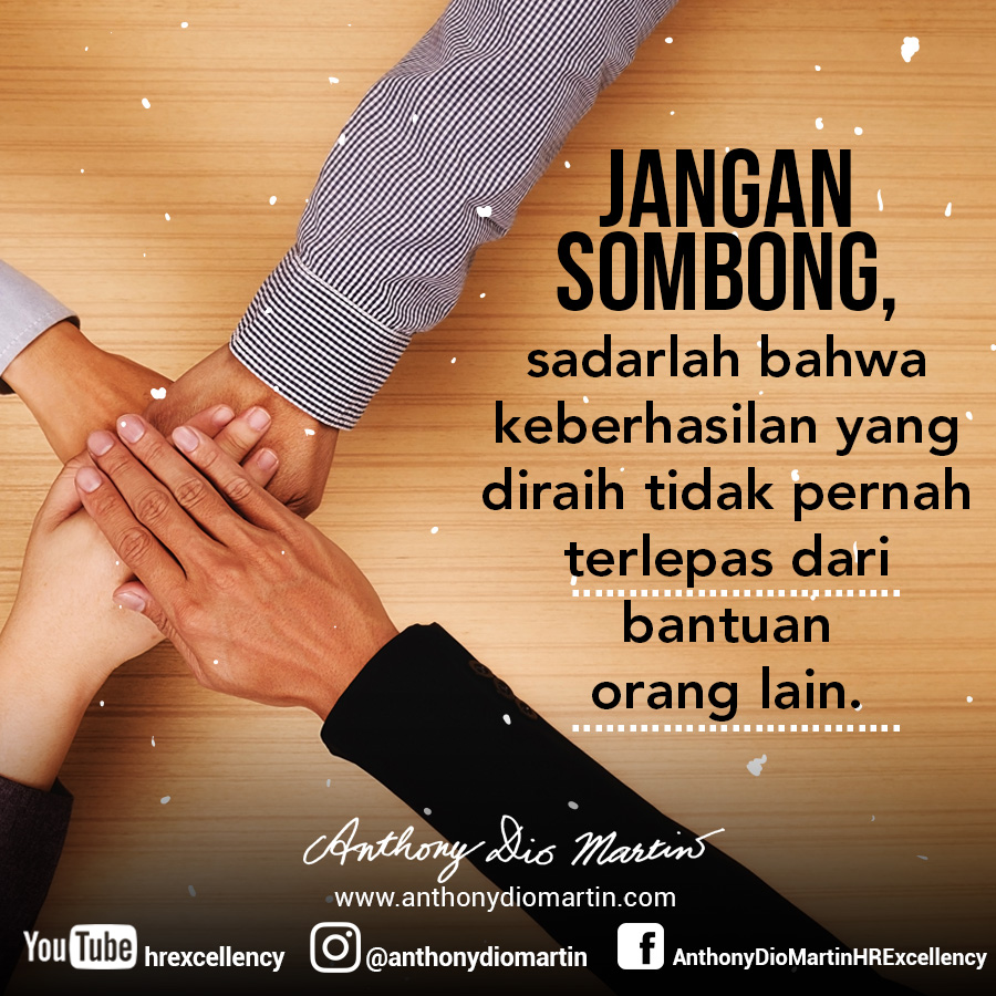 Jangan sombong