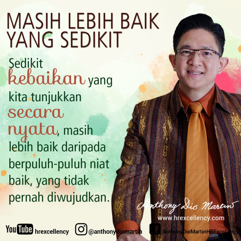 Lebih Baik Yang Sedikit