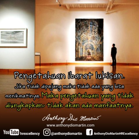 Pengetahuan ibarat lukisan