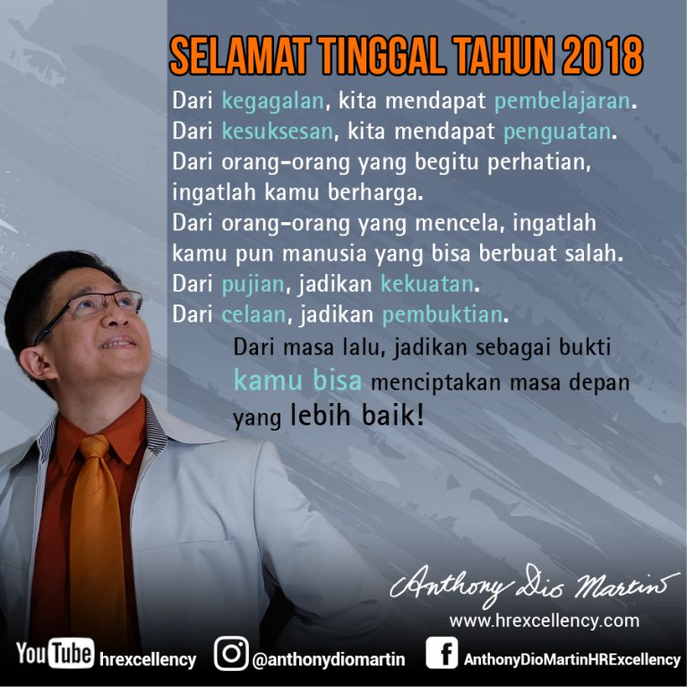 Selamat Tinggal 2018