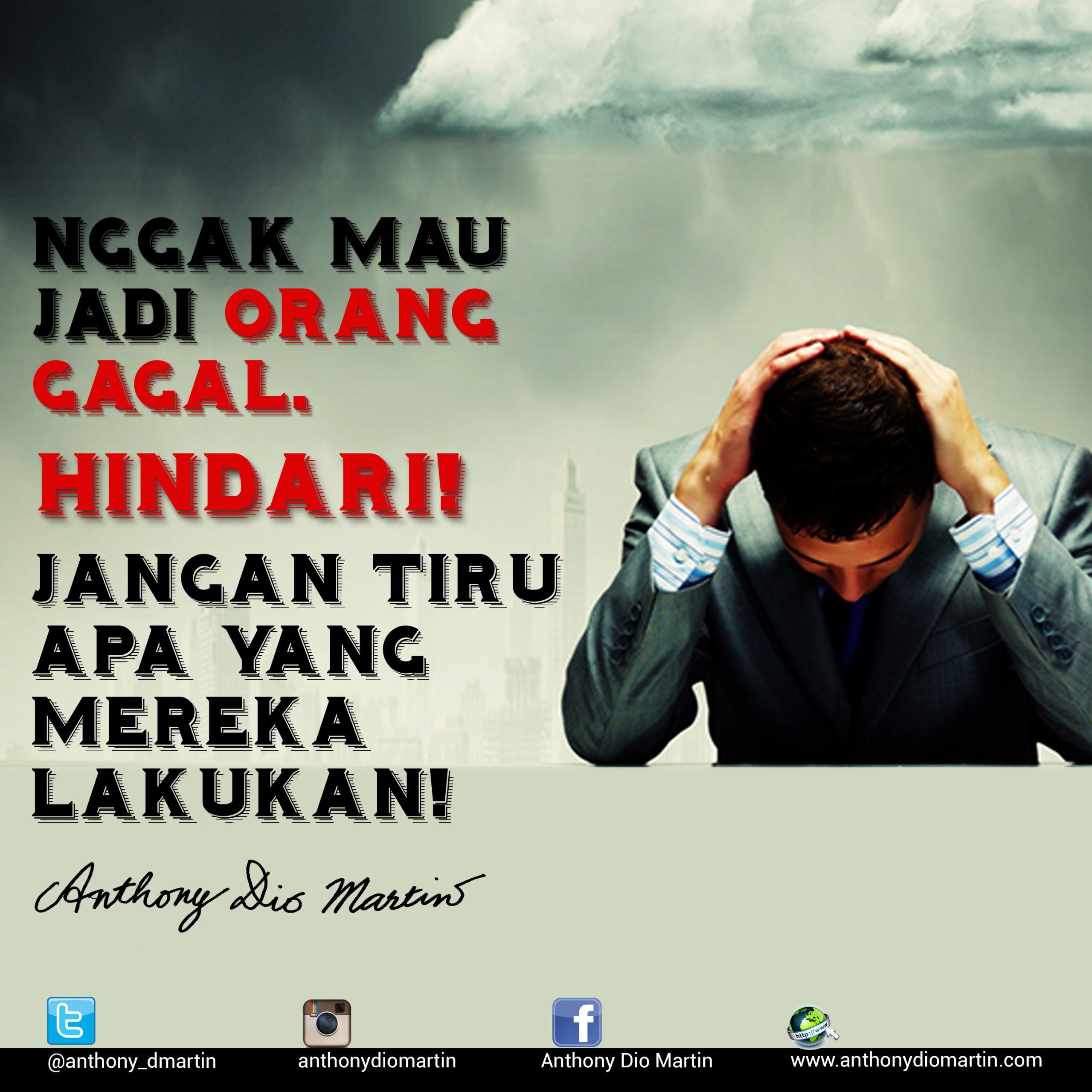Tidak Mau Gagal