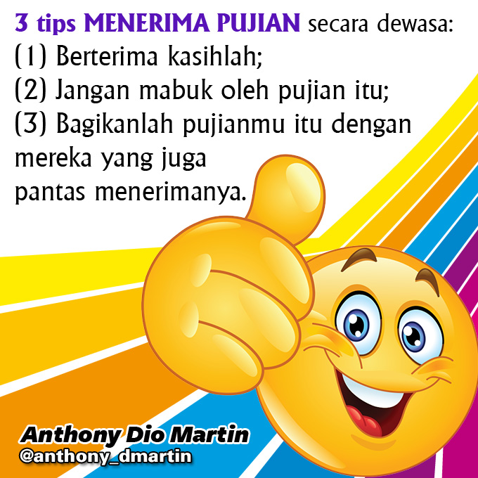 Tip Menerima Pujian