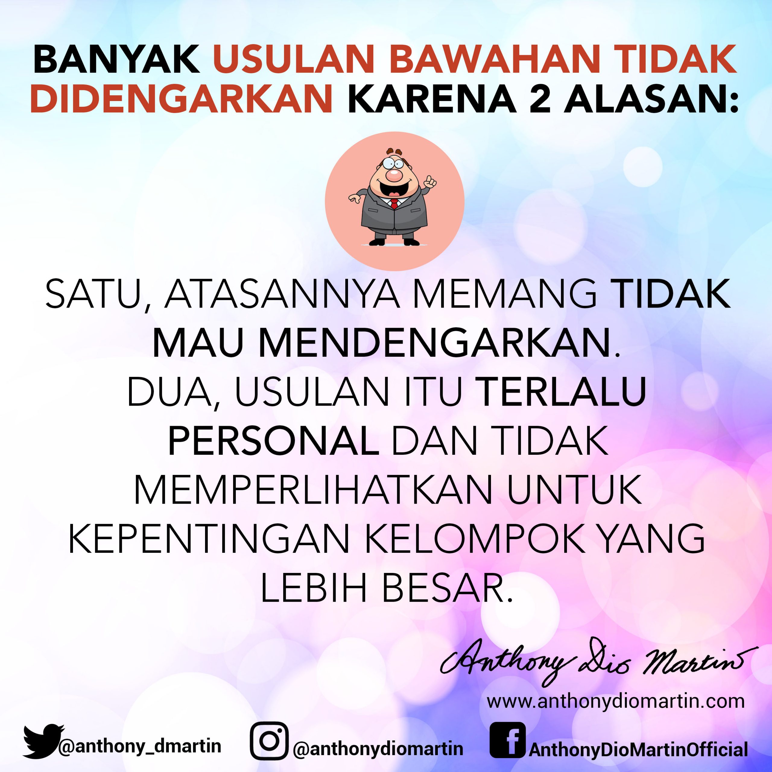Usulan Bawahan