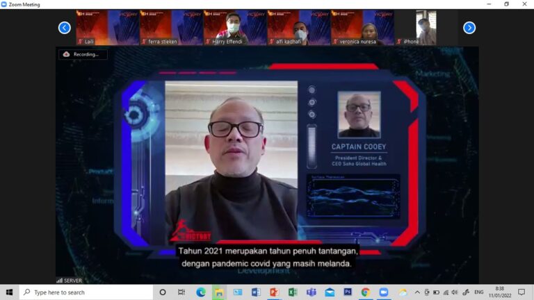 Leap To Victory: Strive To Win The Agile Future “, SOHO Global Health, 11 Januari 2022