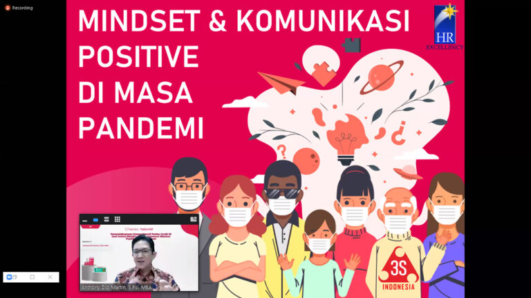 “Mindset dan Komunikasi Positif di Masa Pandemi”, Halodoc, 19 Februari 2022