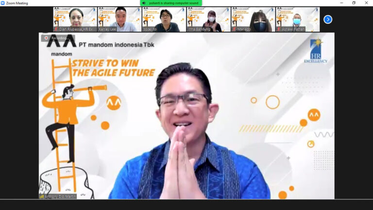 Strive To Win The Agile Future, PT Mandom Indonesia Tbk, 14 Juni 2022