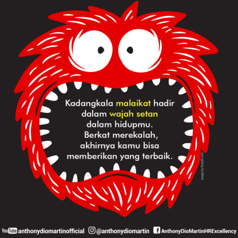 Malaikat bentuk setan