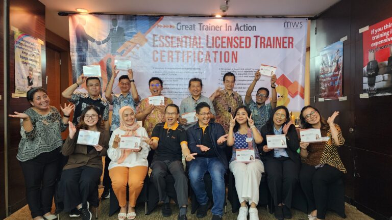 “Great Trainer in Action”, MWS Indonesia Batch 27, Hotel Santika Slipi 10-12 Juni 2024