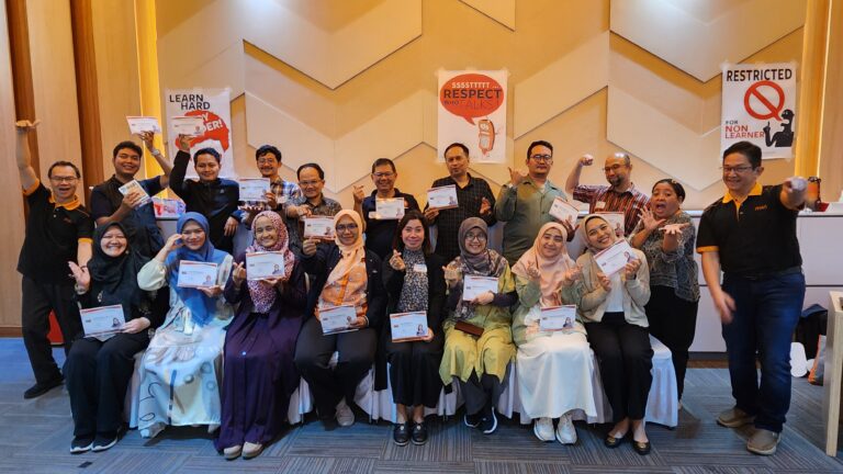 “Pelatihan & Sertifikasi ELT Certification”, Telkom Corpu, Bandung 9-11 September 2024