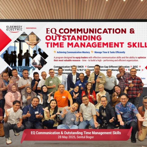 “EQ Communication & Outstanding Time Management Skills”, Elsewedy Electric Indonesia, Hotel Aston Sentul, 28 Mei 2025