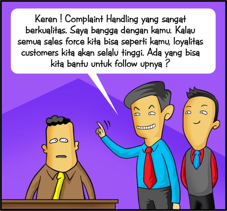 Marx in Corp Comic Series: Complaint Handling