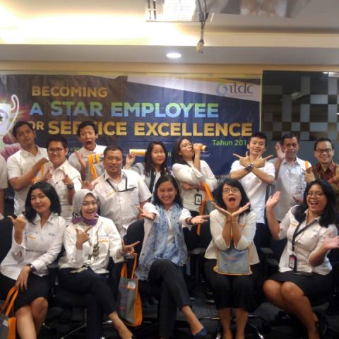 Becoming A Star Employee For Service Excellent "ITDC Jakarta Office Angkatan IV" 31 Juli 2018
