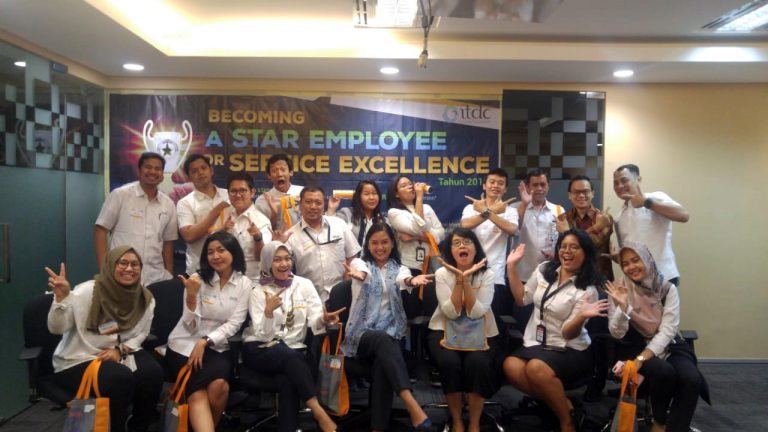 Becoming A Star Employee For Service Excellent “ITDC Jakarta Office Angkatan IV” 31 Juli 2018
