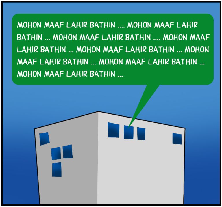 Marx in Corp Comic Series: Maaf Lahir Batin